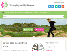 Tablet Screenshot of huntington.nl