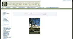 Desktop Screenshot of catalog.huntington.org